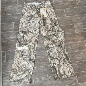 VIP Tan and Cream Patterned Jeans